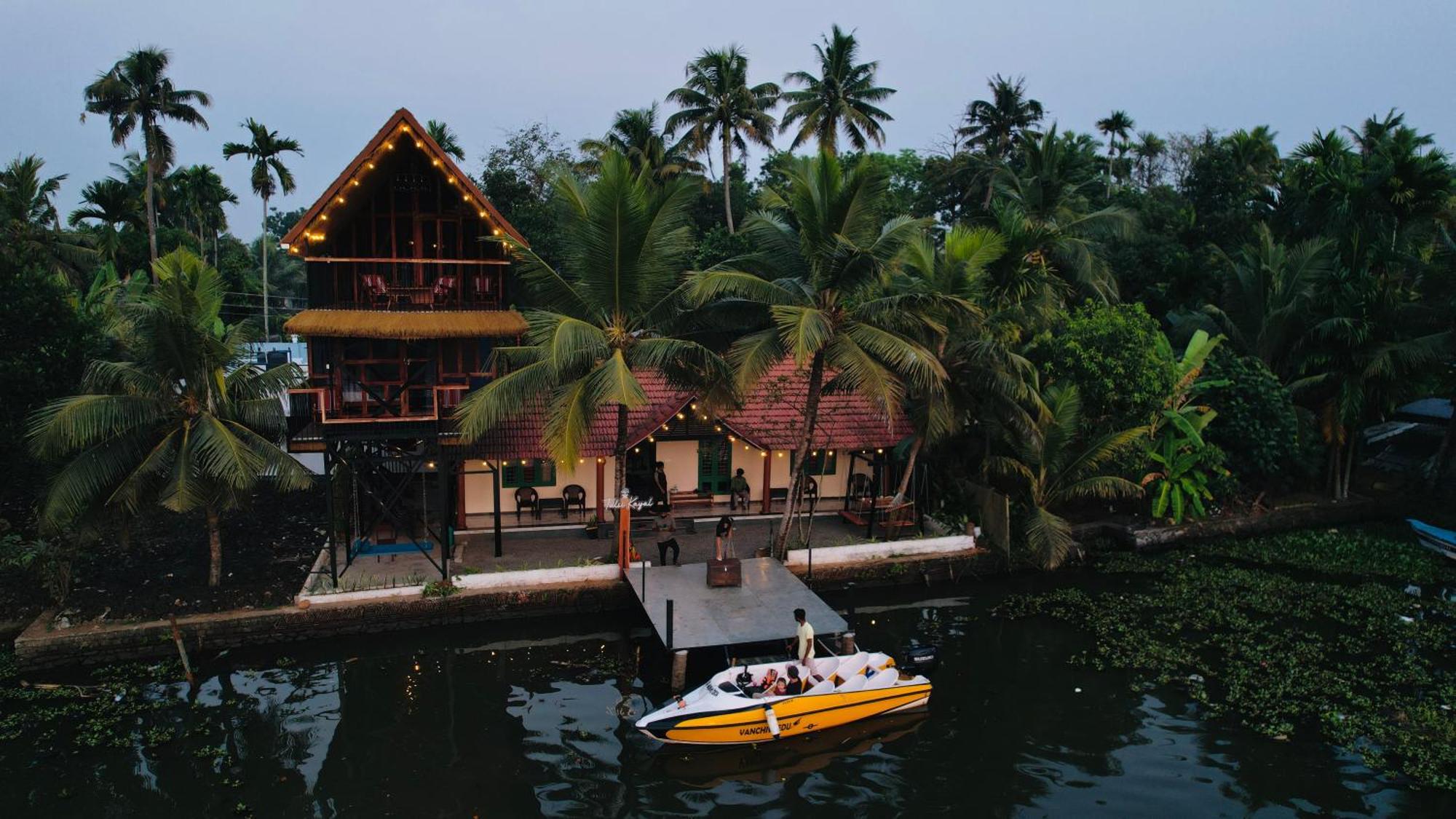 Ferienwohnung Tulsi Kayal Retreat Champakulam Exterior foto