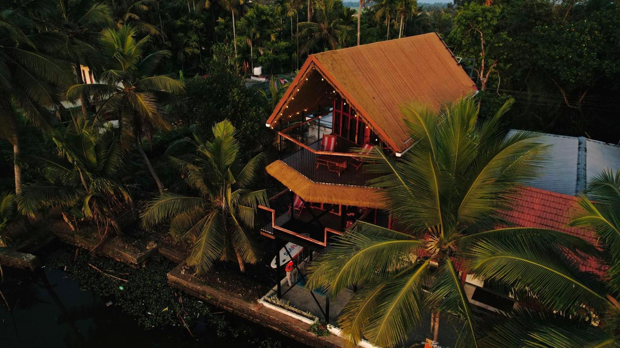 Ferienwohnung Tulsi Kayal Retreat Champakulam Exterior foto