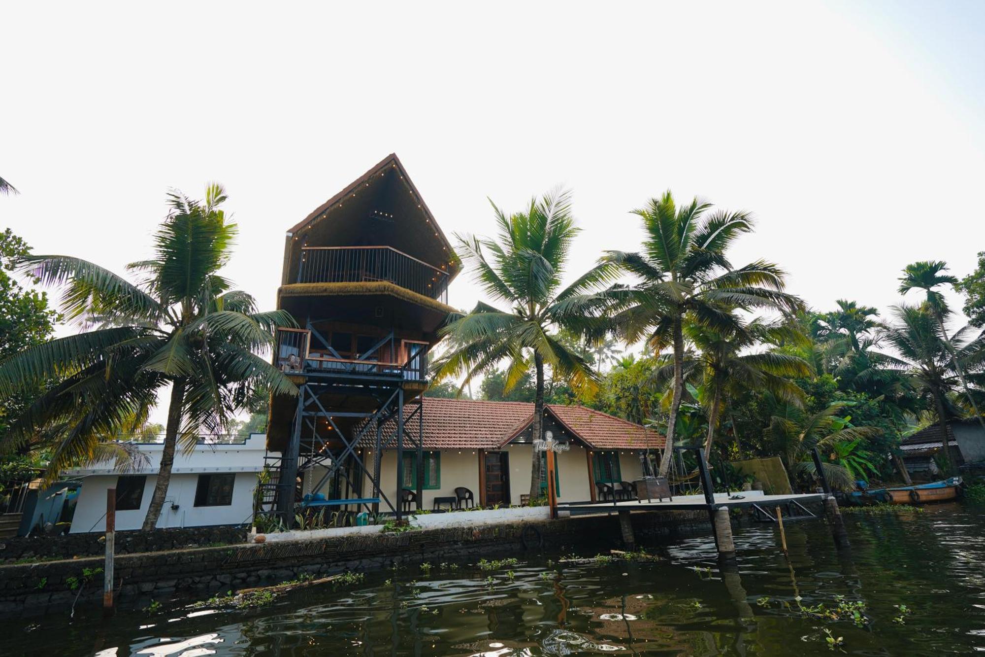Ferienwohnung Tulsi Kayal Retreat Champakulam Exterior foto