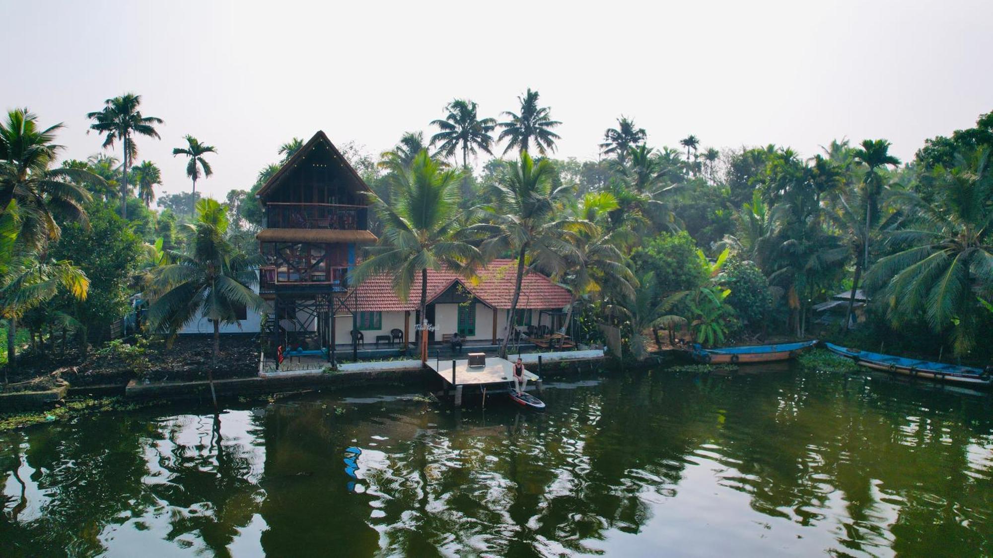 Ferienwohnung Tulsi Kayal Retreat Champakulam Exterior foto