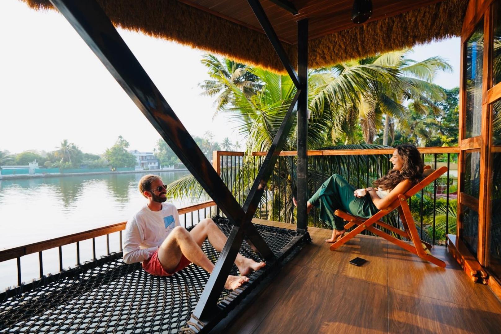 Ferienwohnung Tulsi Kayal Retreat Champakulam Exterior foto